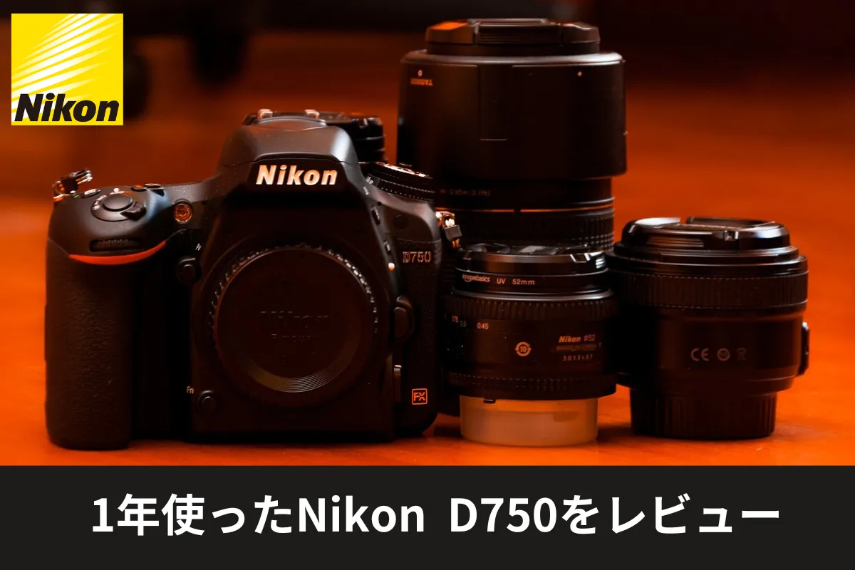 【実写作例付きレビュー】使い始めて1年目。Nikon D750の良い所と悪い所