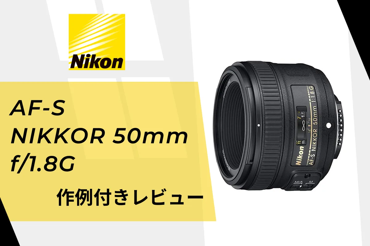【実写作例付きレビュー】Nikon AF-S NIKKOR 50mm f/1.8Gは低価格で高画質なフルサイズ対応単焦点レンズ。