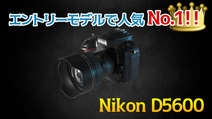 エントリーモデルで1番人気の一眼レフは「Nikon D5600」 - ケロカメラ