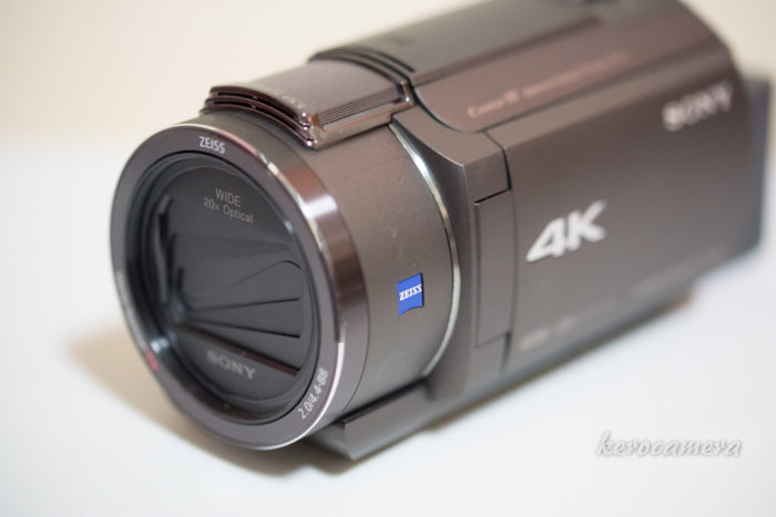 カメラ ビデオカメラ 4K対応高性能ハンディカム SONY FDR-AX45のレビュー。発表会や運動会に 
