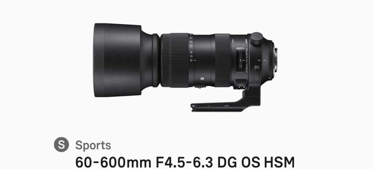SIGMA 60-600mm F4.5-6.3 DG OS HSMの画像