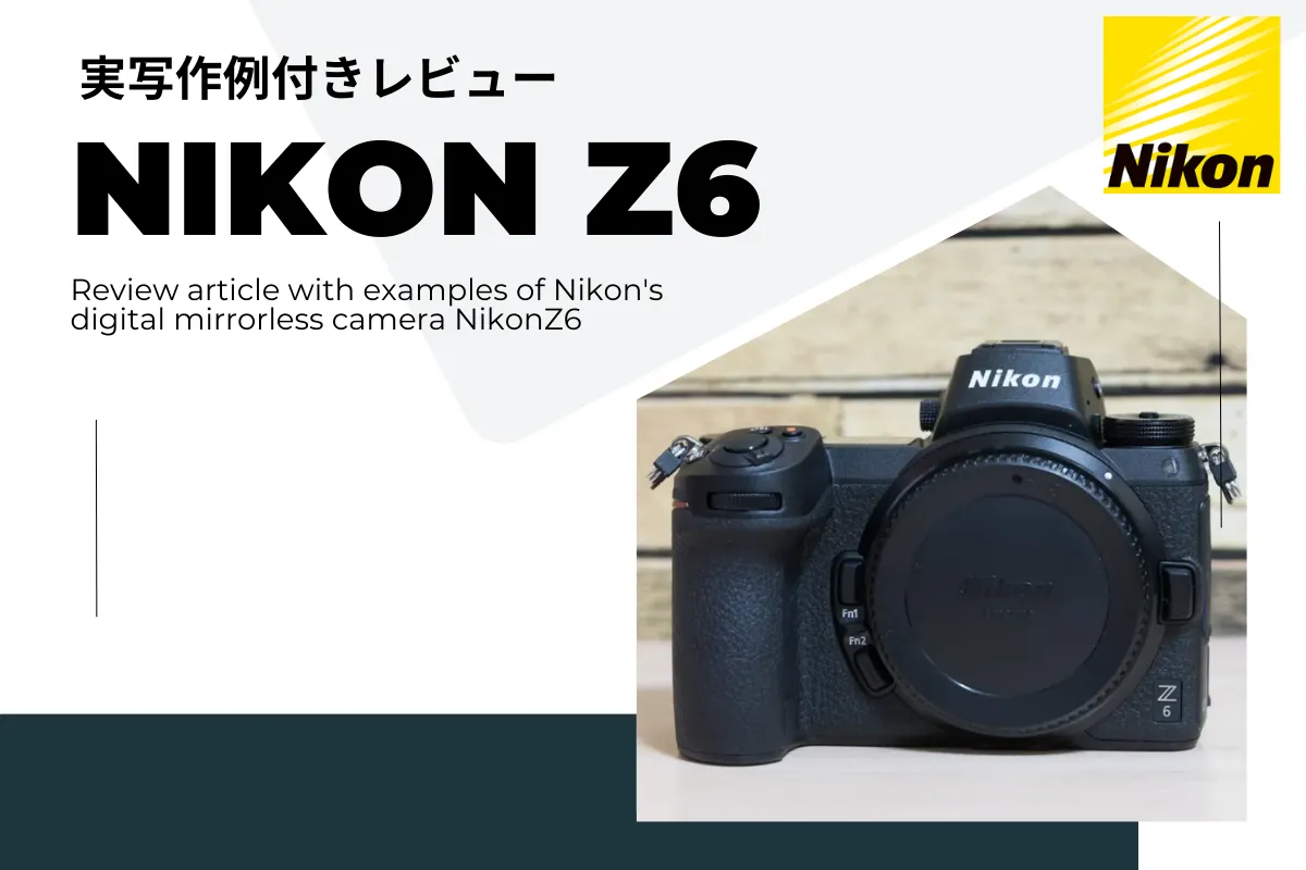 【実写作例付きレビュー】Nikon Z6はスペック値だけでは分からない超使いやすいミラーレスだった！