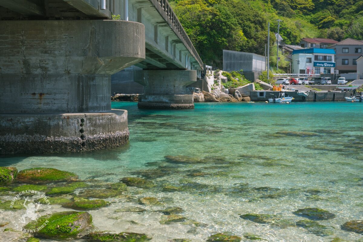 高知県大月町柏島の海を撮影