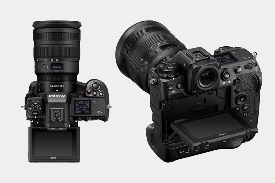 Nikon Z9の4軸チルト式画像モニター