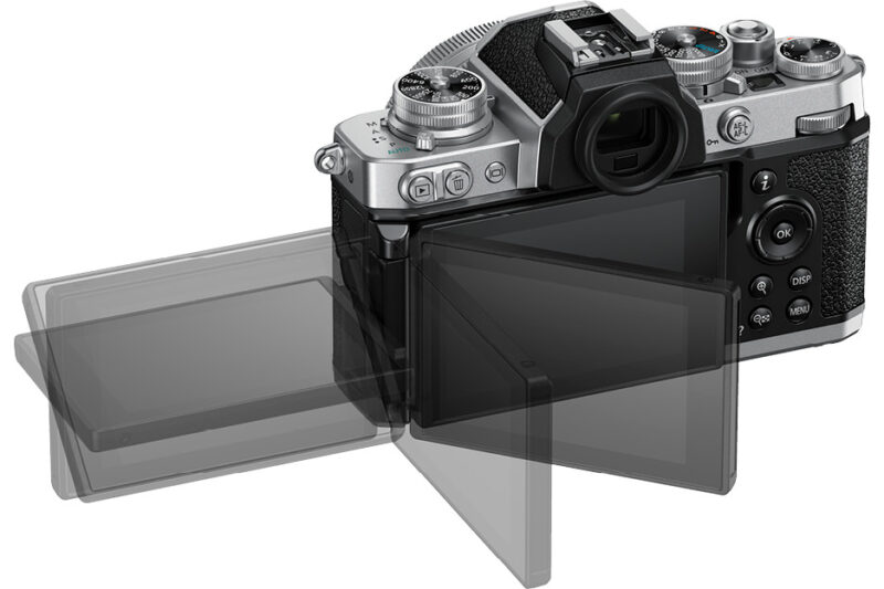 Nikon Z fcのバリアングルモニター